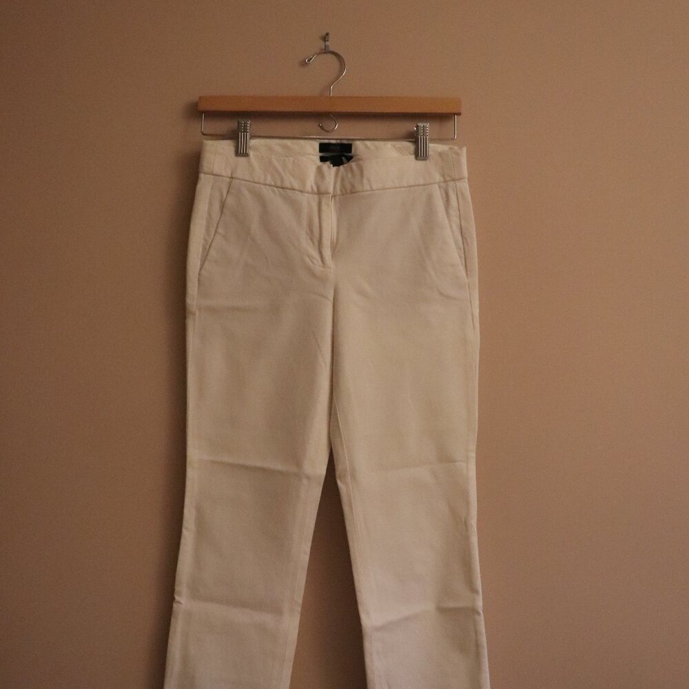 JCREW CAMPELL WHITE PANTS
